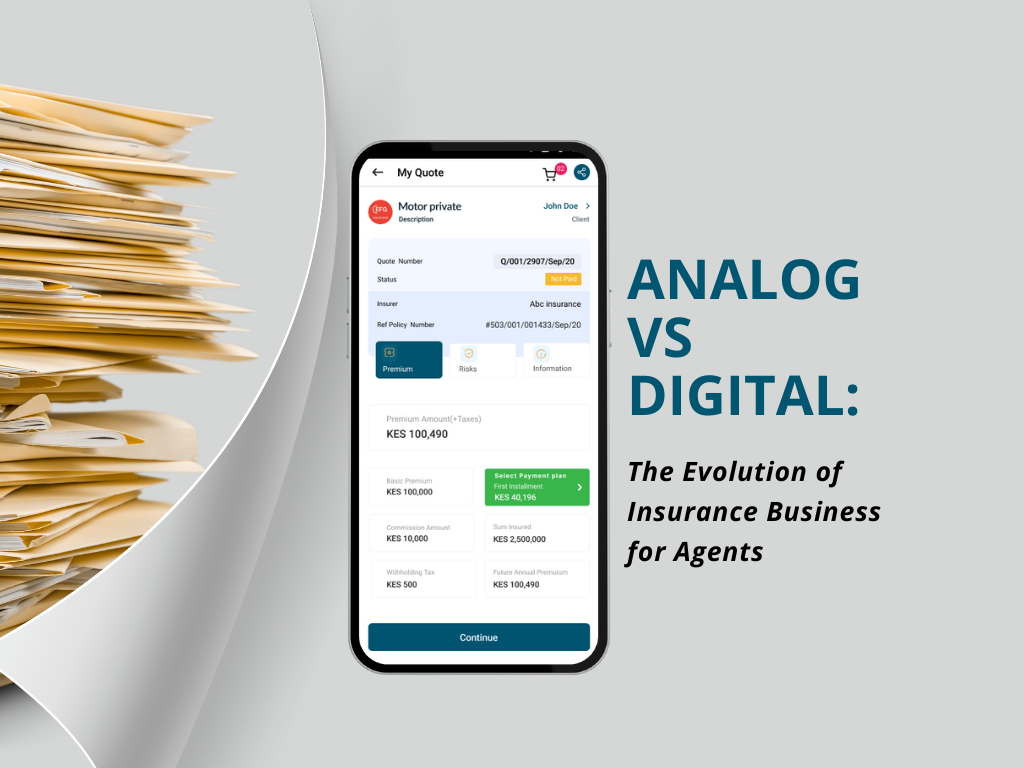 Analog vs Digital Insurance